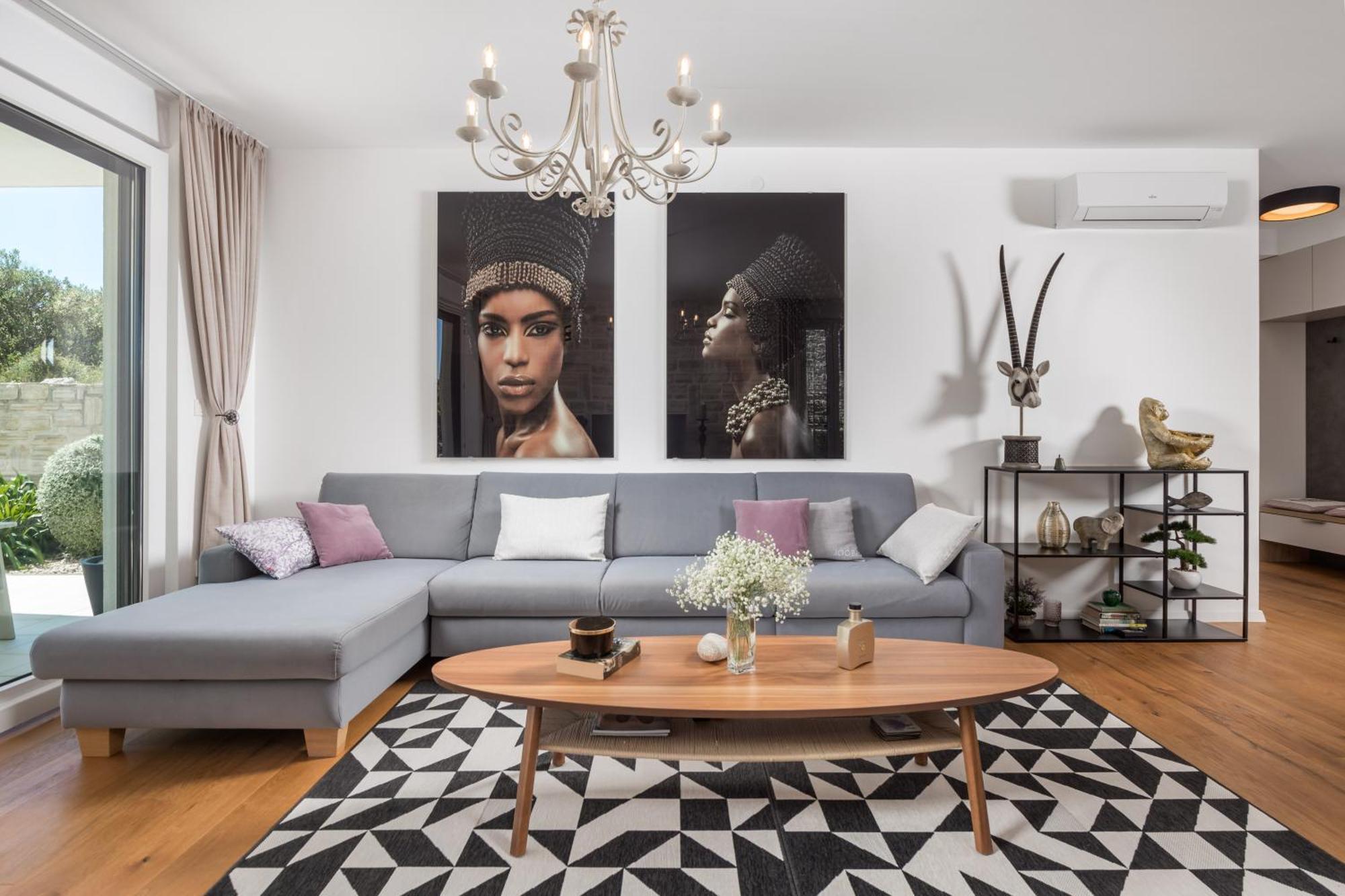 Luxury Apartment Hyperion With Private Pool And Garden Murter Zewnętrze zdjęcie