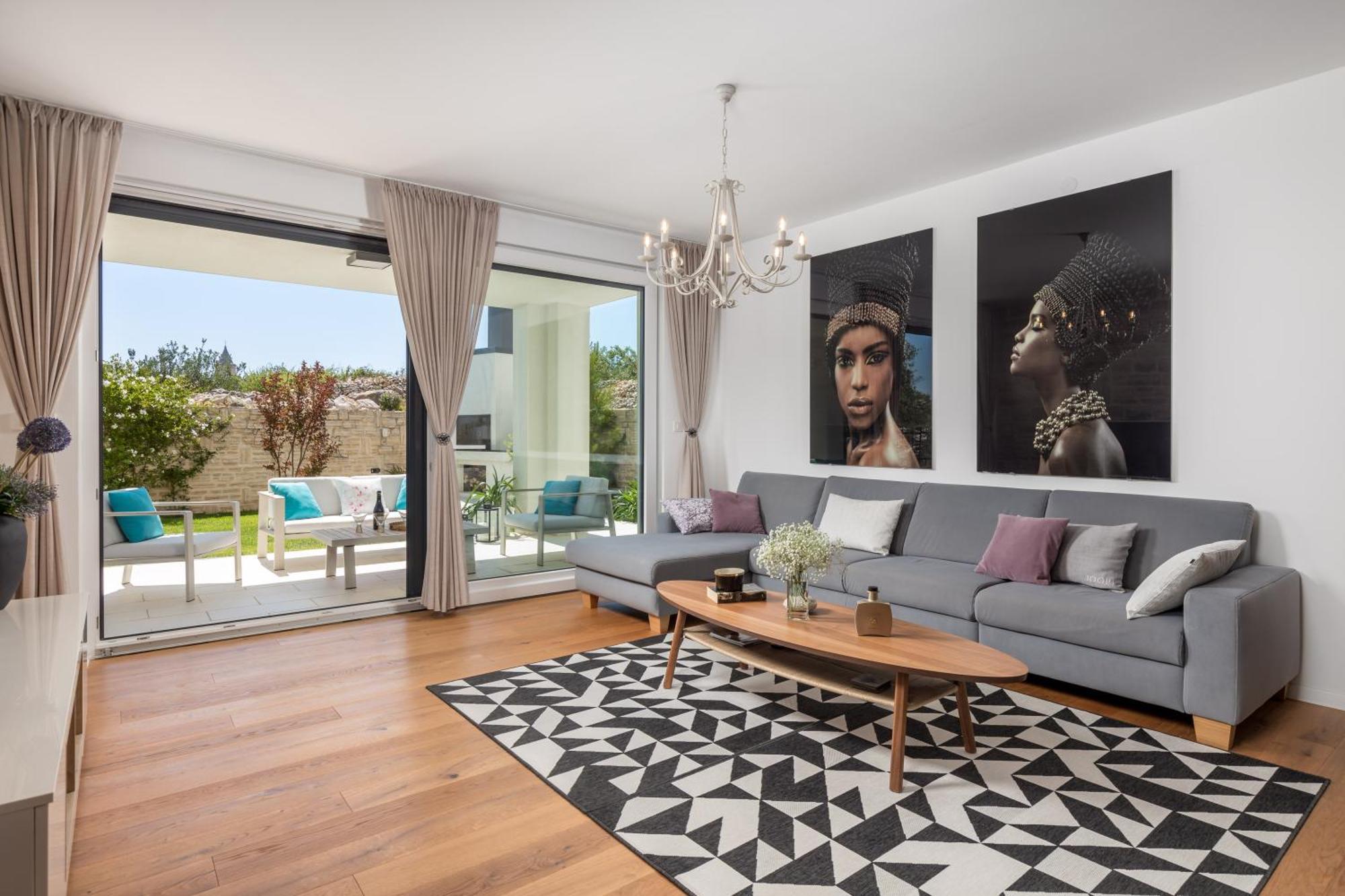 Luxury Apartment Hyperion With Private Pool And Garden Murter Zewnętrze zdjęcie
